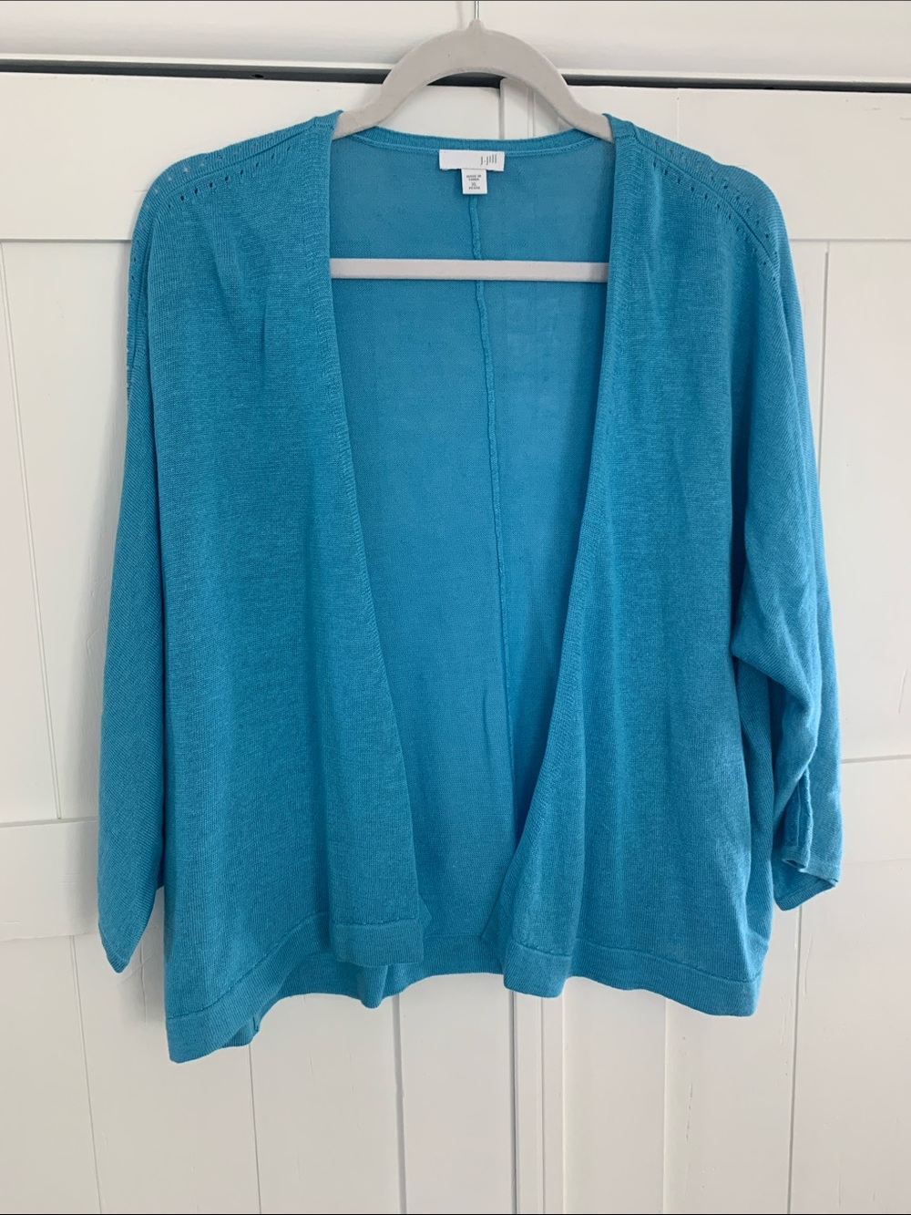 J Jill Linen Blend Summer Weight Cardigan - Size XLP